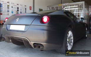 Ferrari 599 negro mate vinilo