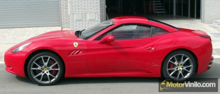 Ferrari film rojo brillante 3M
