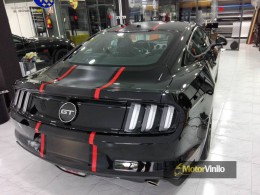 Ford Mustang 5.0 Franjas carbono e impresiones