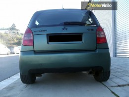 citroen c2 forrado verde pino