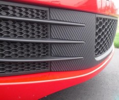 Entrada de Aire Forrada en Vinilo Carbono