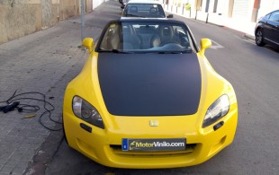 Honda S2000 Amarillo Capó Carbono Mate