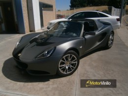 Lotus elise s  vinilo gris oscuro mate