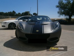 Lotus elise s  vinilo gris oscuro mate