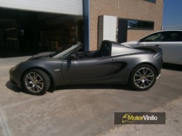 Lotus elise s vinilo gris oscuro mate