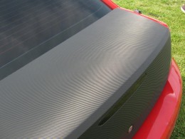 Maletero Forrado en Carbono Brillante