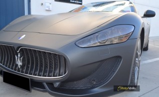 Maserati GranCabrio vinilo negro mate
