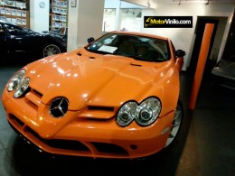 SLR Forrado en Naranja Brillante