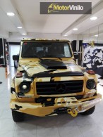 Mercedes G w463 Vinilado Camuflaje Desierto