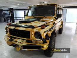 Mercedes G w463 Camuflaje Desierto