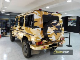 Mercedes G w463 Camuflaje Desierto