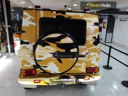 Mercedes G w463 Vinilado Camuflaje Desierto