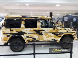 Mercedes G w463 Vinilado Camuflaje Desierto