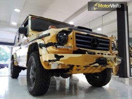 Mercedes G w463 Vinilo Camuflaje Desierto