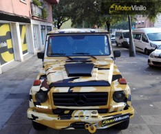 Mercedes G w463 Camuflaje Desierto