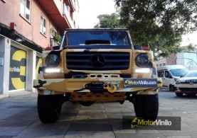 Mercedes G w463 Vinilado Camuflaje Desierto