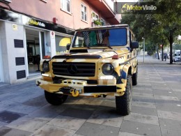 Mercedes G w463 Vinilo Camuflaje Desierto