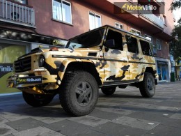 Mercedes G w463 Camuflaje Desierto