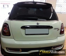 mini cooper s detalles negro brillante