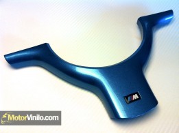 Moldura en Vinilo Azul Metalizado Brillante