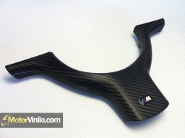 Moldura Vinilo Carbono Brillante