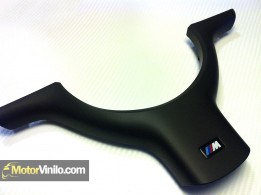 Moldura Vinilo Negro Mate