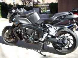 Moto BMW K 1200 R Tapas en Vinilo Carbono