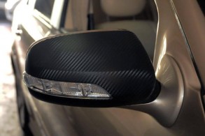 Retrovisor Forrado en Vinilo Carbono 3M CA-421