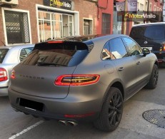 porsche macan vinilo charcoal mate metal