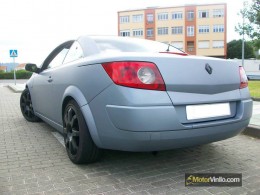 Renault Megane CC film gris mate