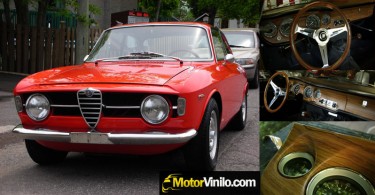 Alfa Romeo Salpicadero Clásico Restaurado en Vinilo