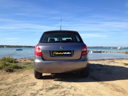 skoda vinilo gris brillante metalizado