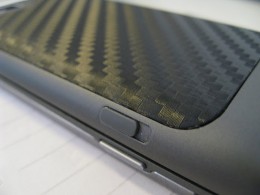 Tapa del Móvil Forrada con Vinilo Carbono 3M