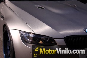 Capó del BMW en Titanio Cepillado 3M