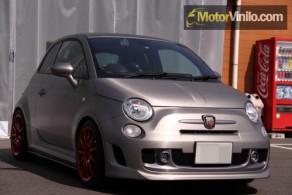 Fiat 500 Forrado Integral en Titanio Cepillado
