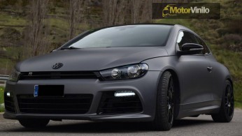 volkswagen scirocco vinilo gris oscuro mate