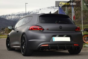 volkswagen scirocco vinilo gris oscuro mate