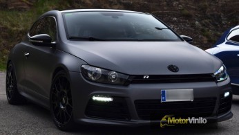 volkswagen scirocco vinilado gris oscuro mate