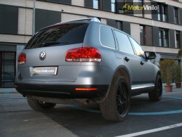 volkswagen touareg vinilo gris mate