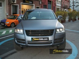 volkswagen touareg vinilado gris mate