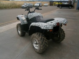 Yamaha ATV vinilado camuflaje artico