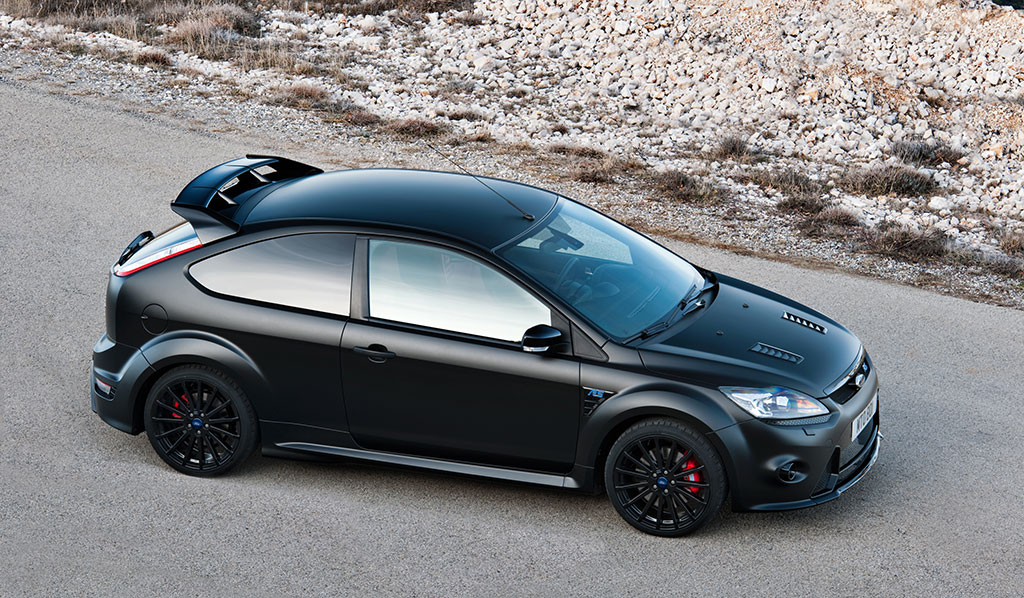 Ford Focus RS500 negro mate