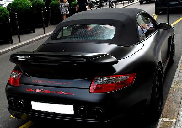 Gemballa negro mate