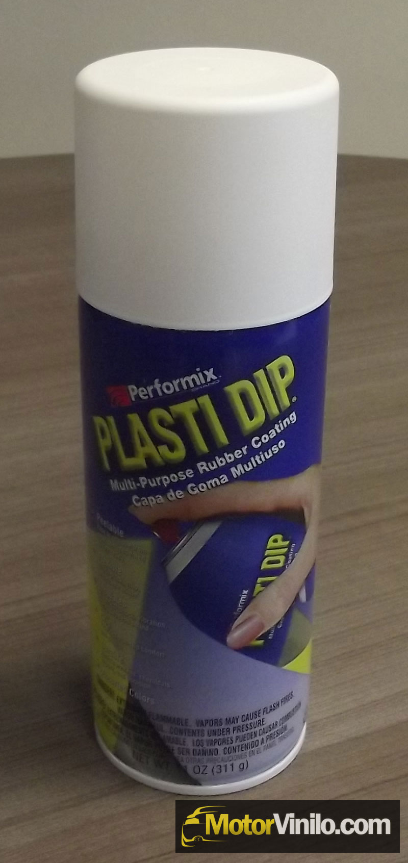 Spray PlastiDip Blanco Mate 400mL