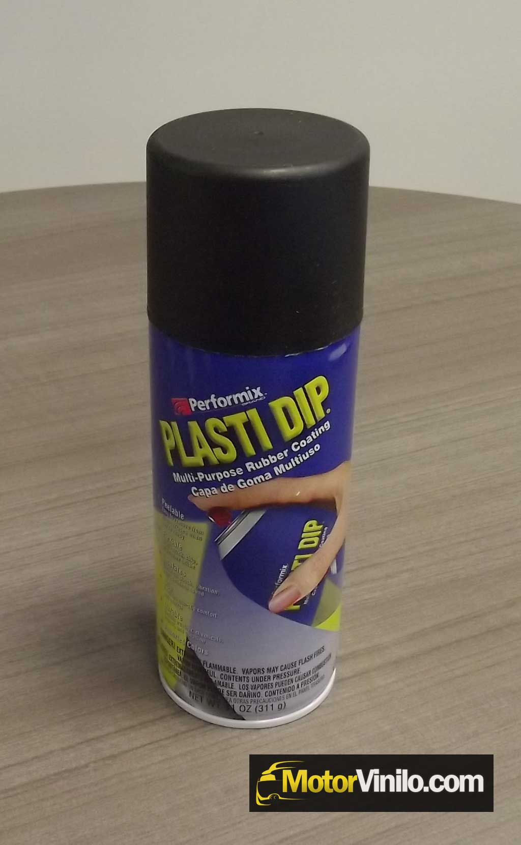 Spray PlastiDip Negro Mate 400mL